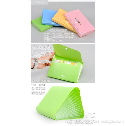 custom colorful A4 size paper pp lock briefcase, carrying case